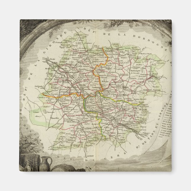 Imán Batch y Garonne (Frente)