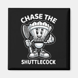 Imán Batería De Personalizado Badminton For ever Y Grap