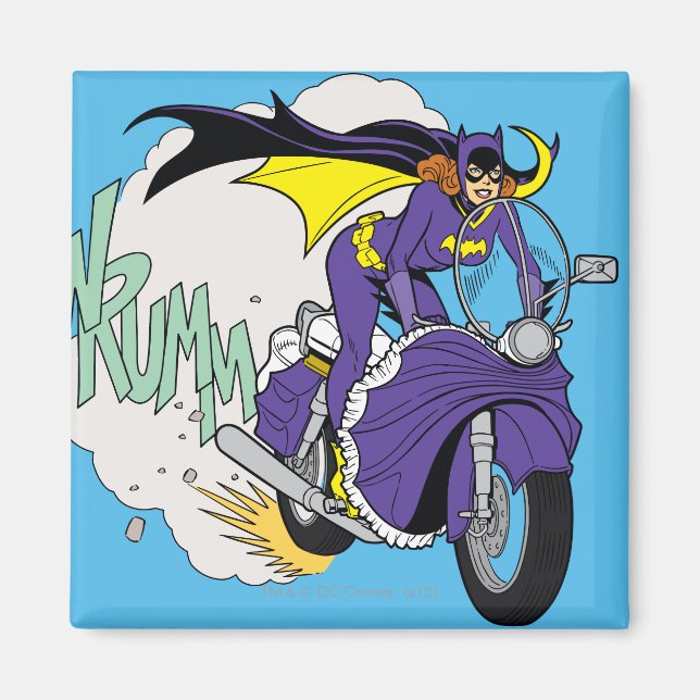 Imán Batgirl Cycle (Frente)