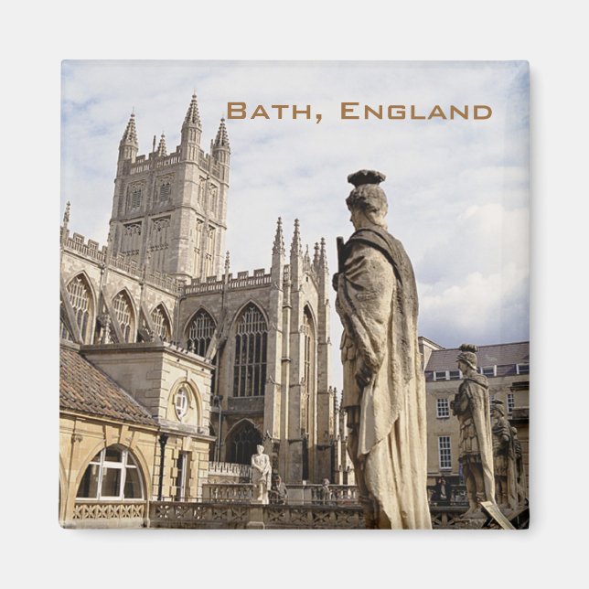Imán Bath England Travel Souvenir Fridge Magnet (Frente)
