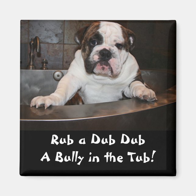 Imán Bath Time mug (Frente)