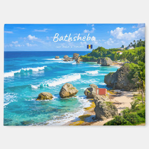 Imán Bathsheba, Barbados - Costa de Playa Tropical