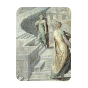 Imán Bathsheba que visita a David, c.1553