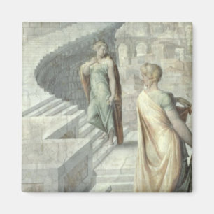 Imán Bathsheba que visita a David, c.1553