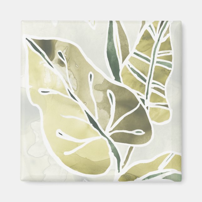 Imán Batik Leaves (Frente)