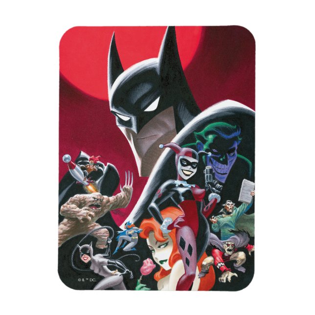 Imán Batman Adventures Dangerous Dames & Demons (Vertical)