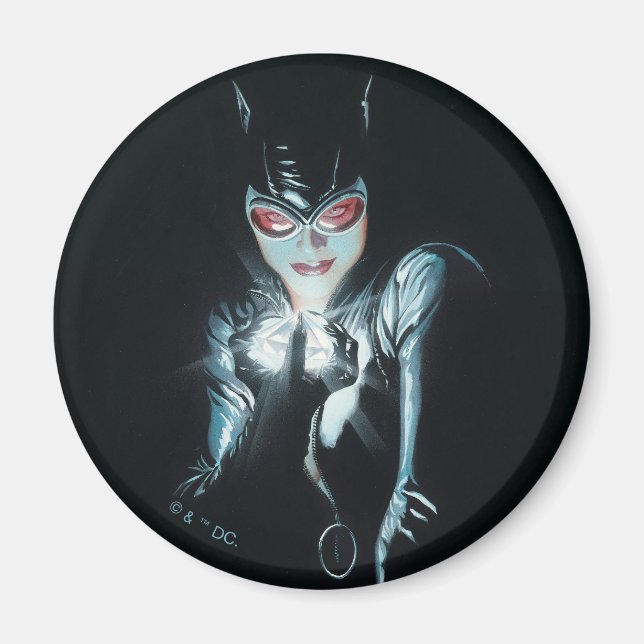 Imán Batman Catwoman Faces of Evil Cover Illustration (Frente)