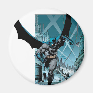 Imán Batman con antecedentes de ciudad