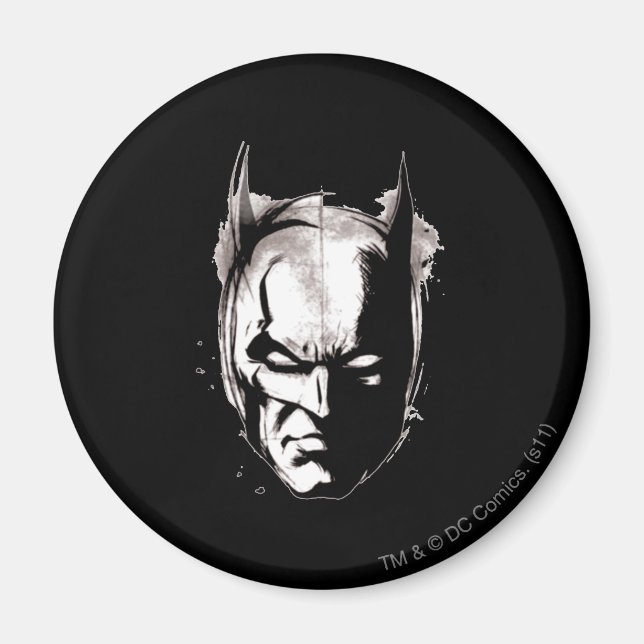 Imán Batman Drawn Face (Frente)