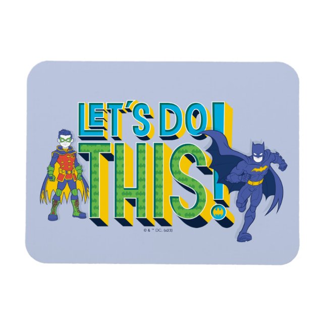 Imán Batman | Hagamos esto (Horizontal)