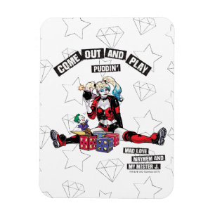Imán Batman   Harley Quinn "Sal Y Toca Puddin"
