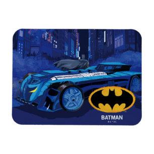 Imán Batman Patrulla Nocturna en la Ciudad de Gotham