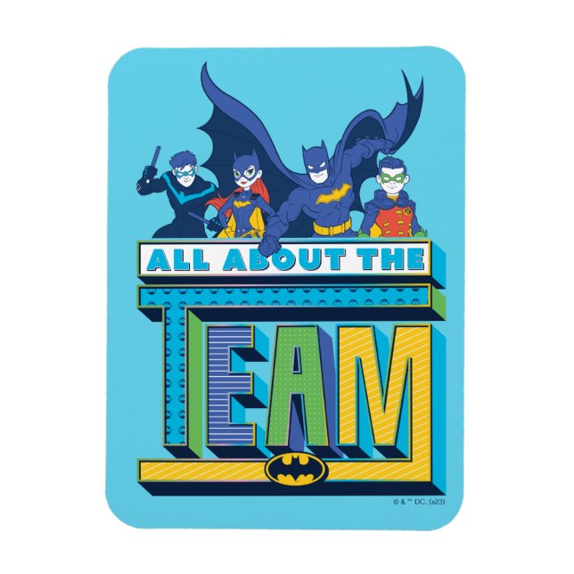 Imán Batman | Todo Sobre El Equipo (Vertical)