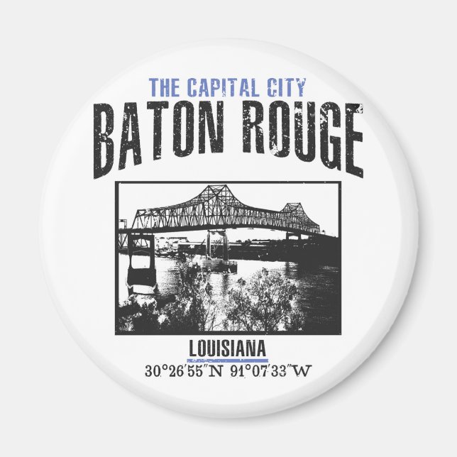Imán Baton Rouge (Frente)