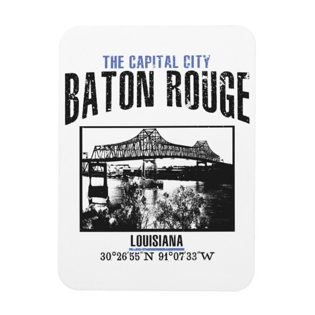 Imán Baton Rouge (Vertical)