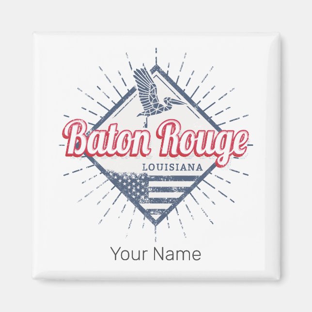 Imán Baton Rouge City Louisiana Estados Unidos (Frente)