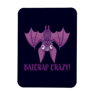 Imán Batshit Crazy Wacky Personalizado Bat