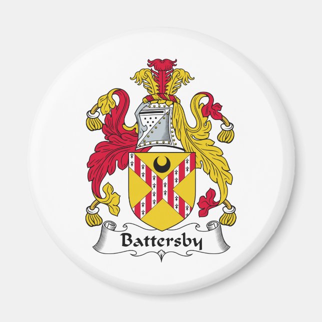 Imán Battersby Family Crest (Frente)