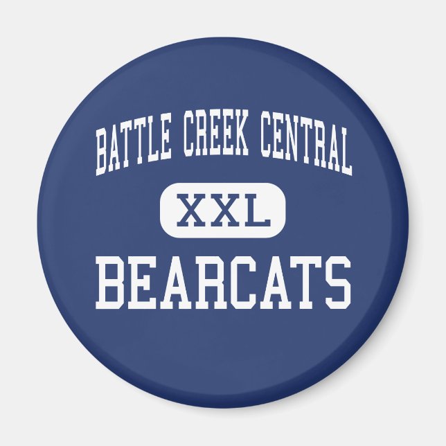 Imán Battle Creek Central - Bearcats - Battle Creek (Frente)