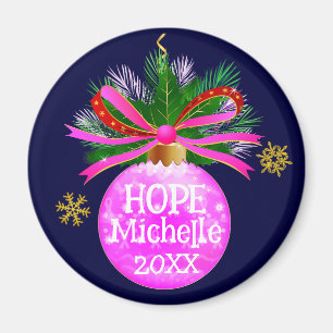 Imán Baudible de cinta rosada