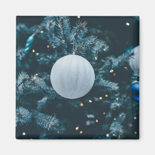 Imán Baudible de Navidades azules