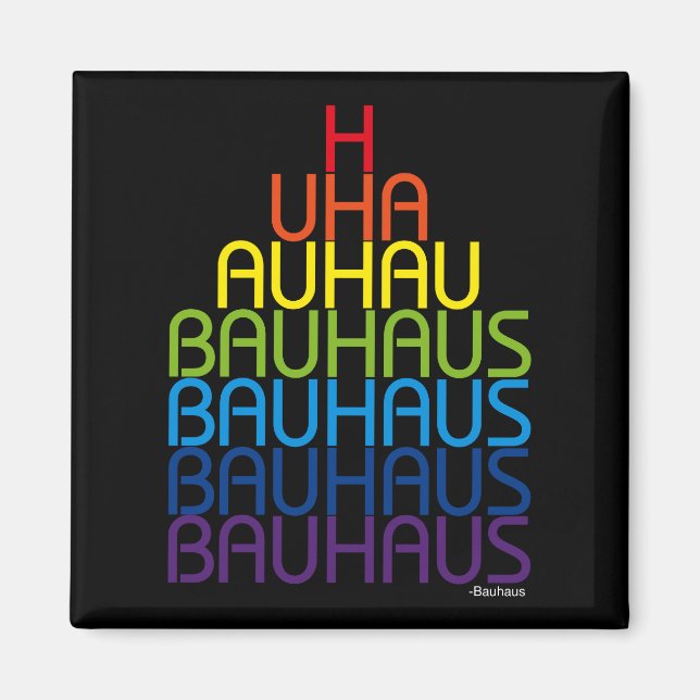Imán Bauhaus Magnet (Frente)