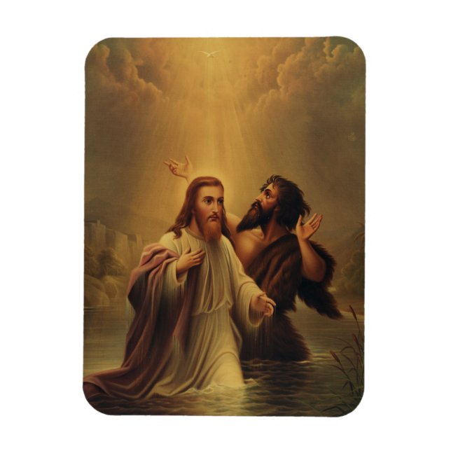 Imán Bautismo de Jesucristo (Vertical)