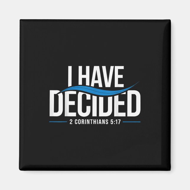 Imán Bautismo que he decidido bautizar _1 (Frente)