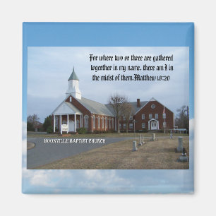 IMÁN BAUTISTA CHURCH-MAGNET DE BOONVILLE