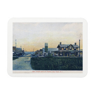 Imán Bay Head, New Jersey, Main St, Vintage