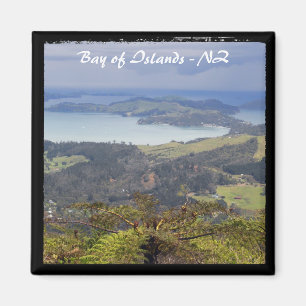 Imán Bay of Islands, Nueva Zelandia 2 (Fridge Magnet)