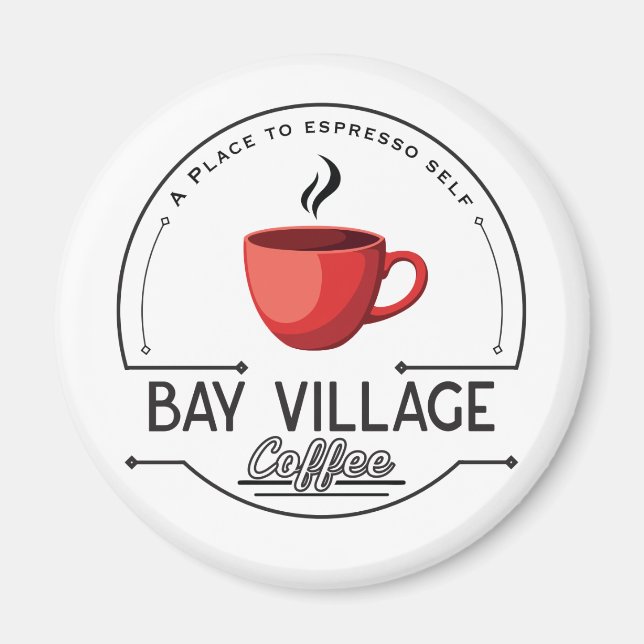 Imán Bay Village Magnet (Frente)
