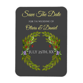 Imán Bayas y setas de la selva acuática boda wr