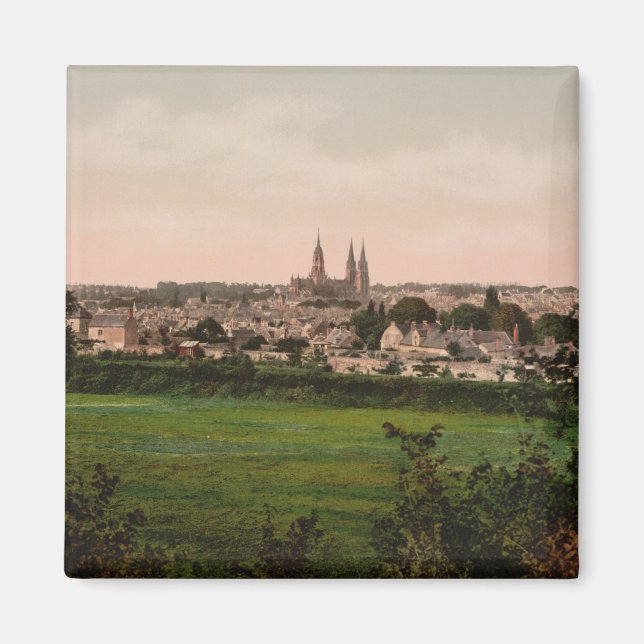 Imán Bayeux - Vista de la ciudad (Frente)