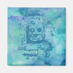 Imán Bayon Face Blue