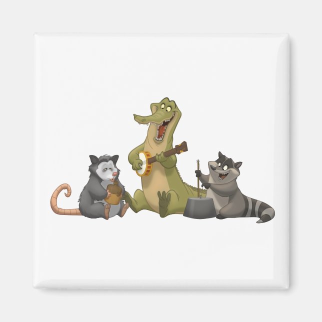 Imán Bayou Jug Band Magnet (Frente)