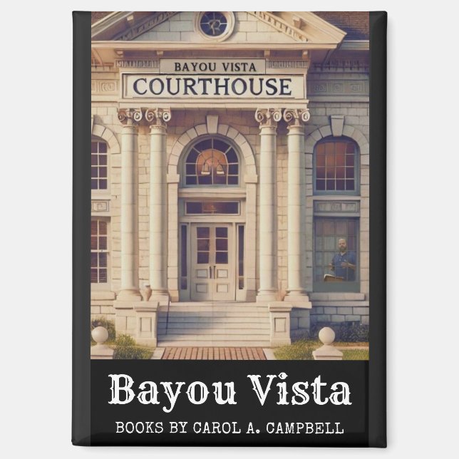 Imán Bayou Vista Courthouse – Southern Psychos Collecti (Anverso)