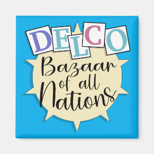 Imán Bazar Delco de todas las naciones