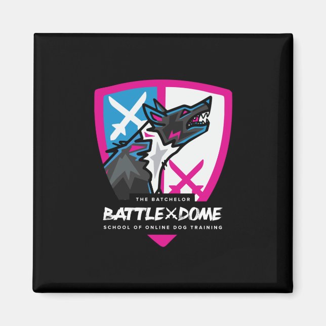 Imán BBDLogoEmblem FC Textos (Frente)