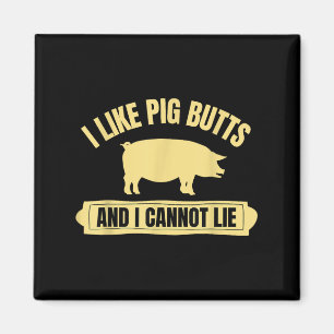 Imán Bbq Barbeque Grilling Me Gusta G Butts Y No Puedo
