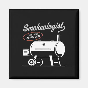 Imán Bbq Dad Funny Smoat Fumador Rbe