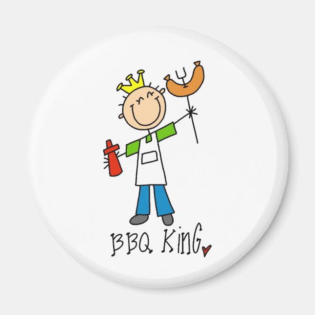 Imán BBQ King (Frente)