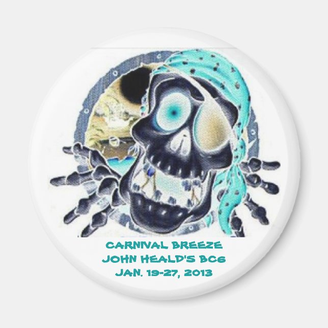 IMÁN BC6 WOOGIE MAGNET (Frente)