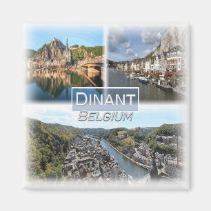 Imán BE0050 Europa, Bélgica, Dinant, Fridge