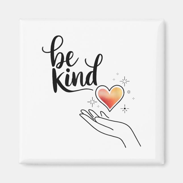 Imán Be Kind Insrational Quote Sitive Motivational  (Frente)