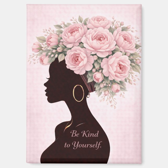 Imán Be Kind to Yourself Inspirational Magnet  (Anverso)