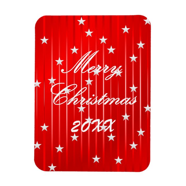 Imán Be Merry and Shine Bright Photo Magnet (Vertical)