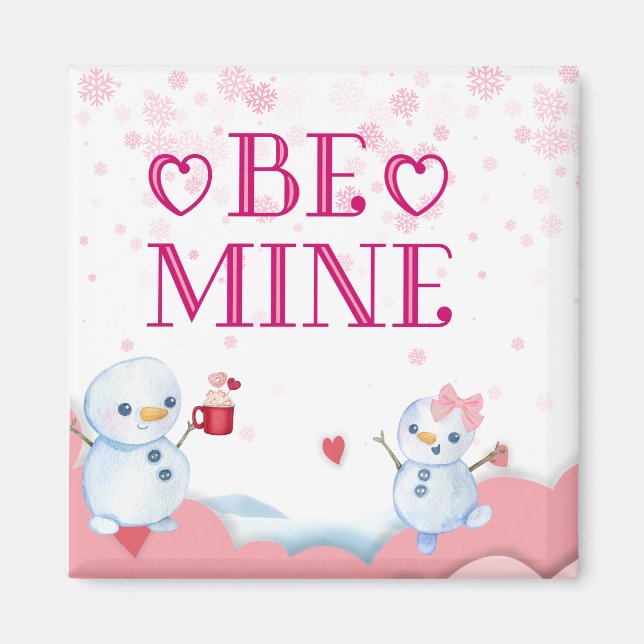 Imán Be mine valentine Magnet (Frente)