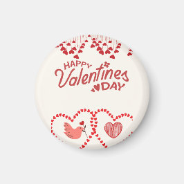 Imán Be My Valentine: Un día de amor y romance