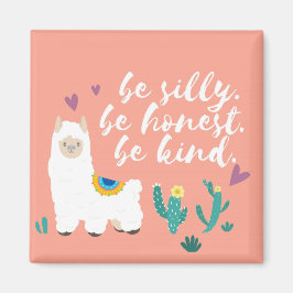 Imán Be Silly Be Kind Lama
